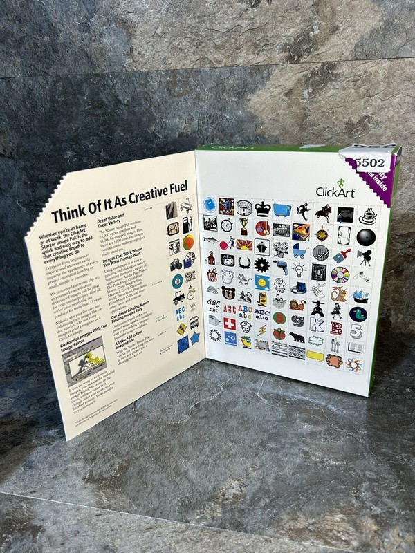 Click Art 40,000 Starter Image Pak Software 4 PC Users Guide Visual Catalog 3CDs gallery