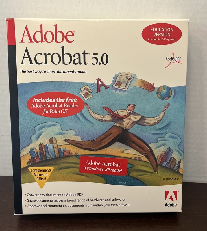 Adobe Acrobat 5.0 Education Version Microsoft Windows