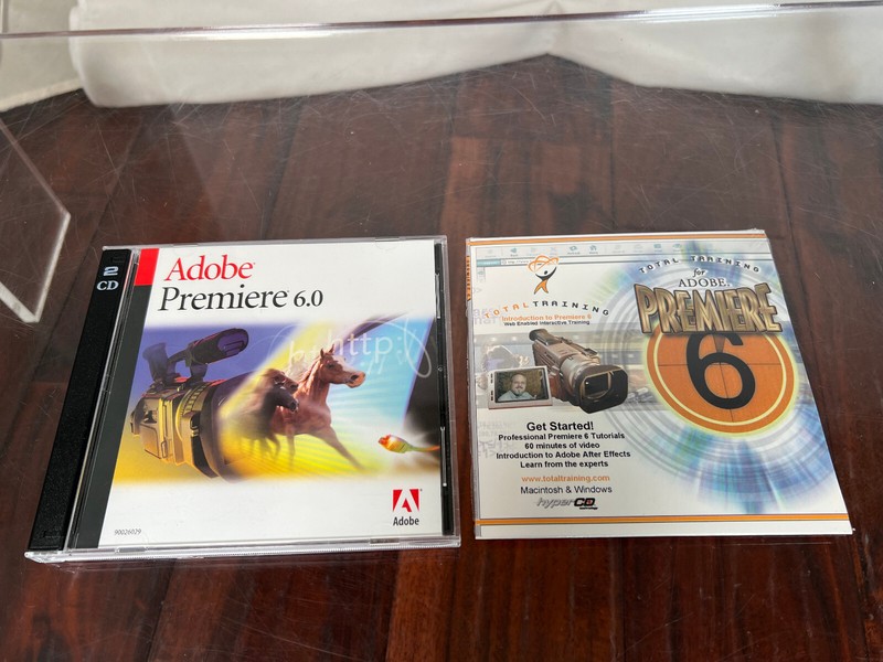 Adobe Premiere 6.0 Education Version For Mac – 2 Disc Set With Keys