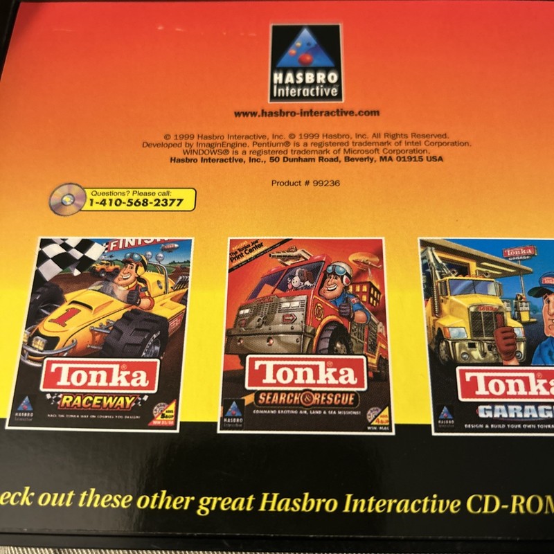 Tonka Construction 2 (PC, 1999) Windows 95/98 Used gallery