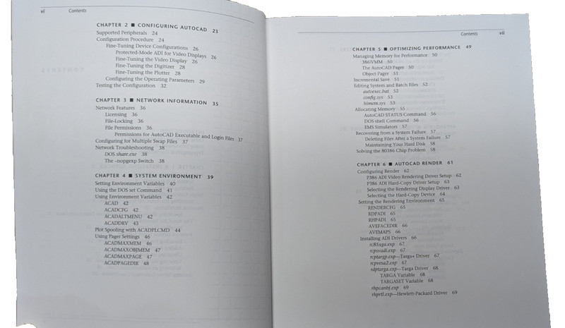 AutoCad Release 13 Installation Guide for DOS softback book. gallery