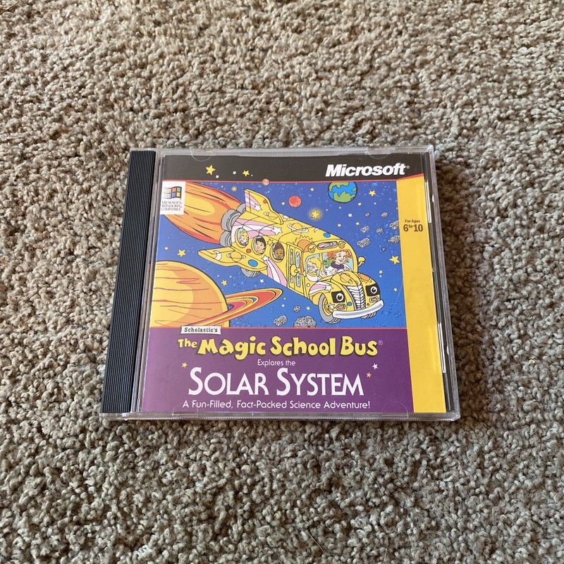Microsoft Scholastic’s The Magic School Bus Explores the Solar System PC Game