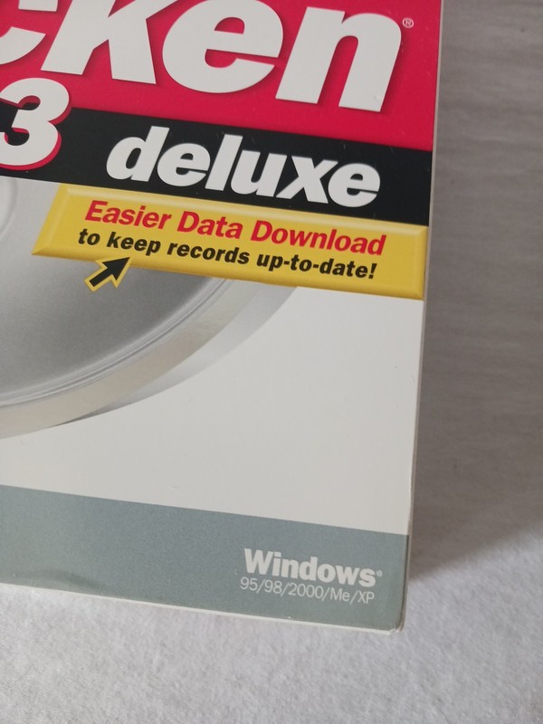 BRAND NEW FACTORY SEALED - Intuit Quicken 2003 Deluxe For Windows gallery