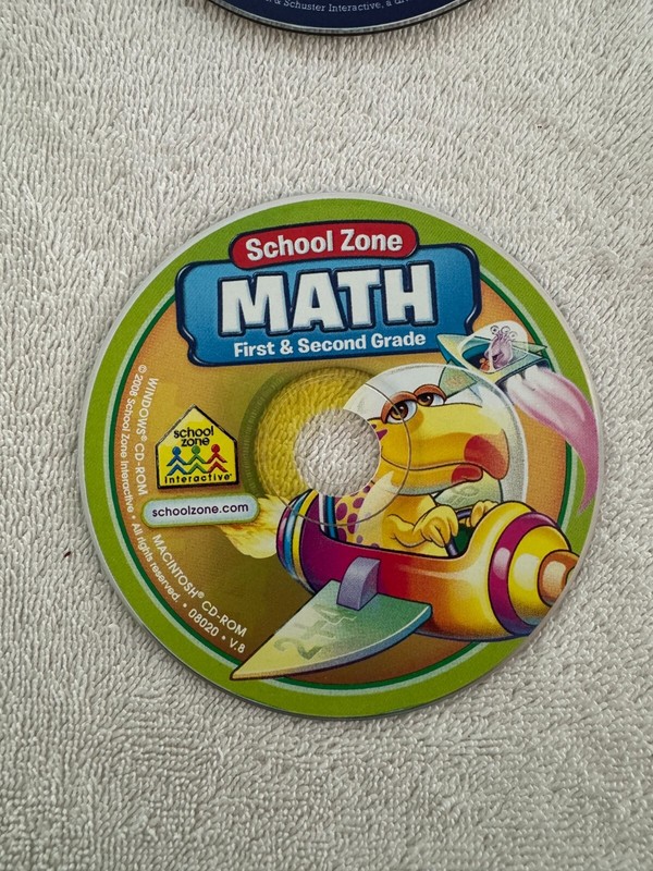 School Zone Math First & Second Grade – School Zone 2008 Win/Mac