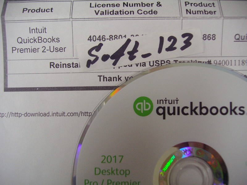 INTUIT QUICKBOOKS DESKTOP PREMIER 2017 2-USER FOR WINDOWS PC RETAIL USA VERSION gallery