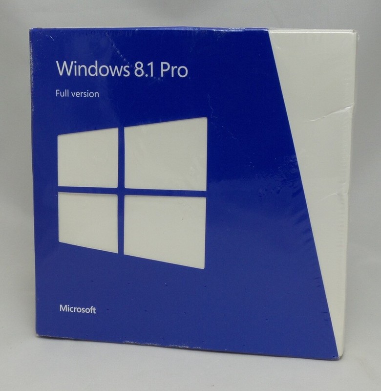 Microsoft Windows 8.1 Professional 32/64-bit Full Version (FQC-06913)