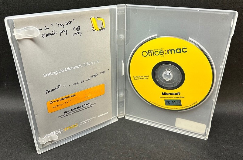 Microsoft Office 2008 Mac Upgrade DVD w/Product Key & Full Version of Office v.X gallery