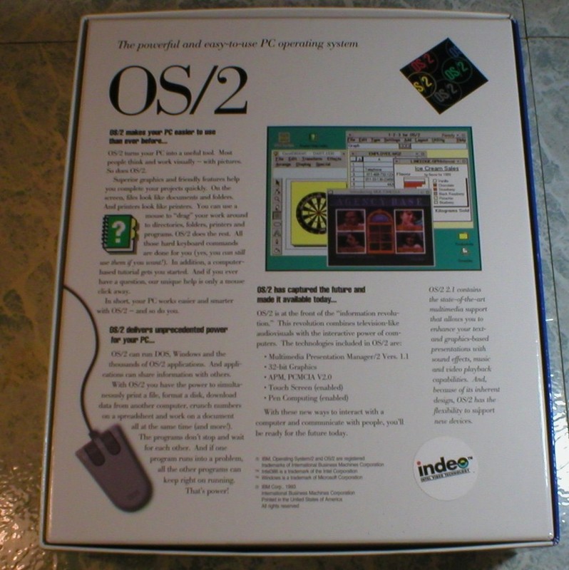 IBM OS/2 Version 2.1 –3.5” Floppy Disks–Open Box–Disks Still Sealed +2 OS/2 Mags gallery