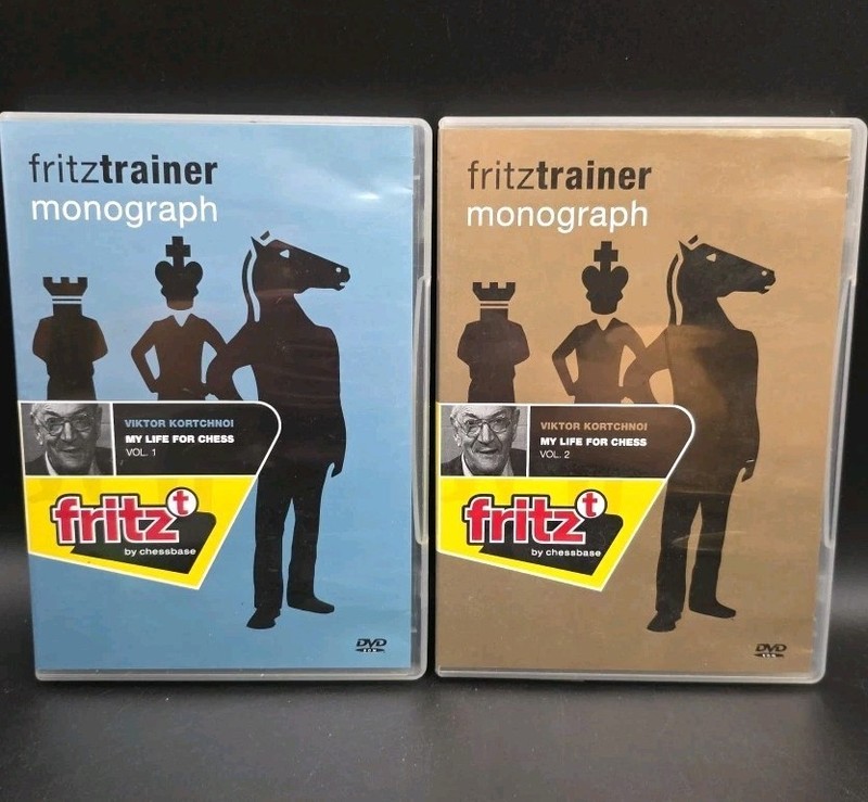Fritztrainer Monograph Viktor Kortchnoi My Life for Chess Volume 1 & 2