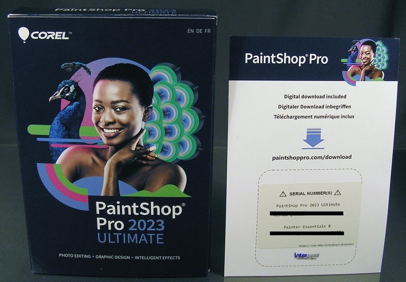 Corel PaintShop Pro 2023 Ultimate Full Version Win Box Perpetual License + Manual NEW