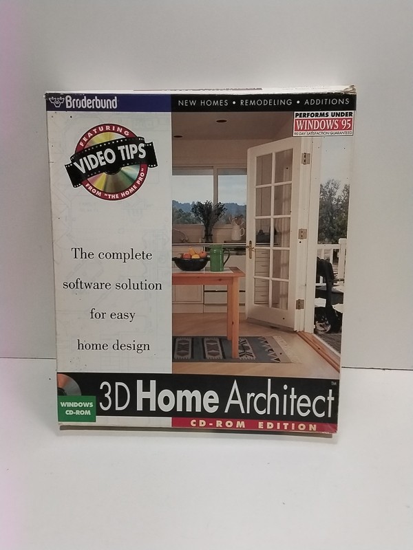 The Complete Guide For Easy Home Design 3D Home Architect CD Rom EDITION USED