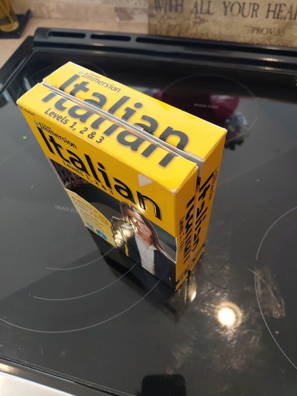Instant Immersion Italian: Levels 1, 2, & 3, 9 CD Set Brand New gallery