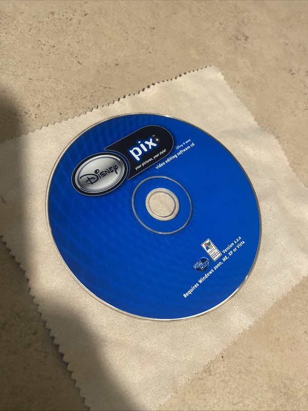 Disney Pix PC CD Rom Software