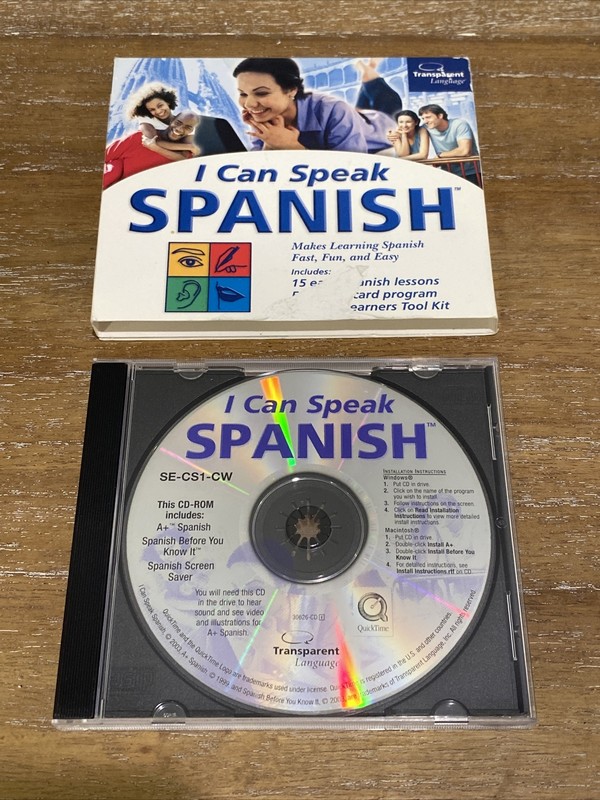 Transparent Language – I Can Speak Spanish – Teach Audio CD