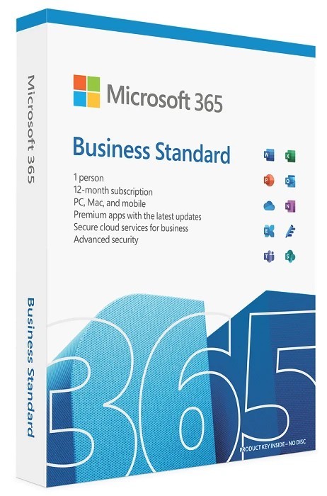SEALED – Microsoft 365 Office Business Standard 12-Month Premium Apps 1TB Cloud