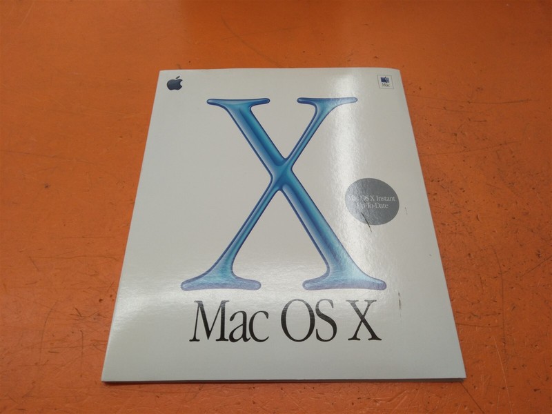 ⭐️⭐️⭐️⭐️Apple Mac OS X Version 10.0.3 Upgrade CD 1Z691-3103-A & Manual M8518LL/A