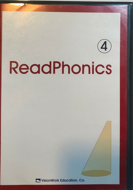 ReadPhonics 4 – VisionWork Education Software Windows (CD-Rom 4 Disc Set) *V.G.*
