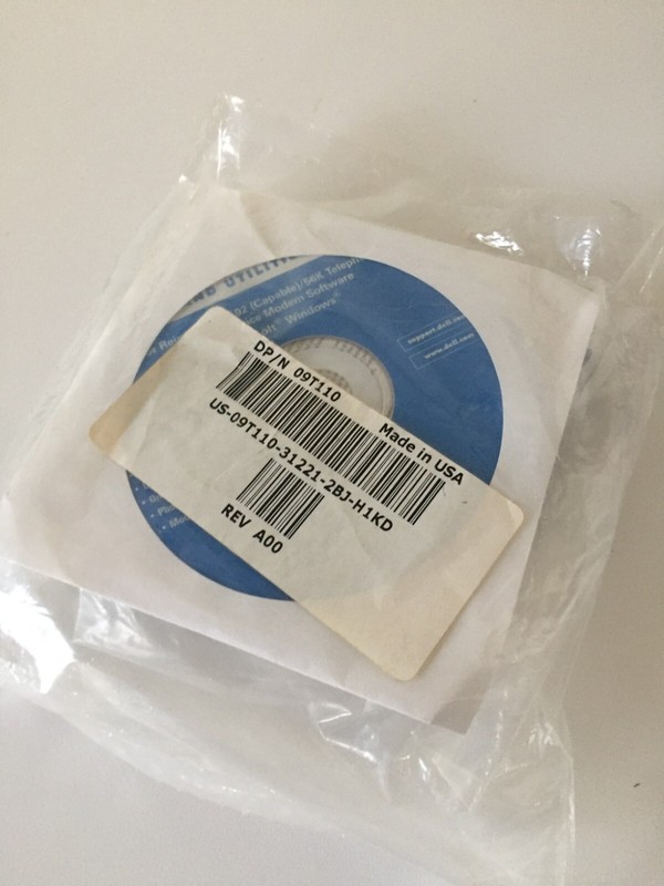 Dell CD Drivers and Utilities Reinstalling V.92/56k Telephony Voice Modem 9H130