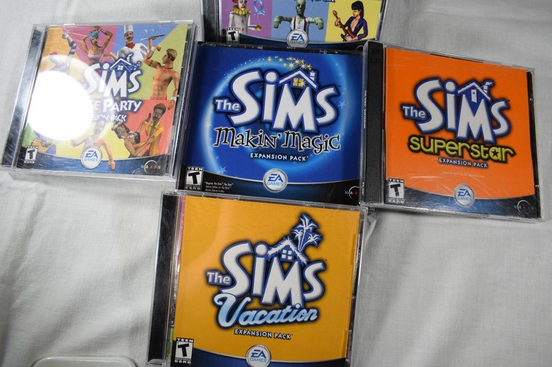 The Sims Expansion Pack Bundle 5 Packs E-2 gallery