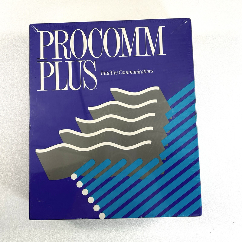 International Procomm Plus 2 2.01 Dos 5.25 Rare Vintage Box Collector Windows