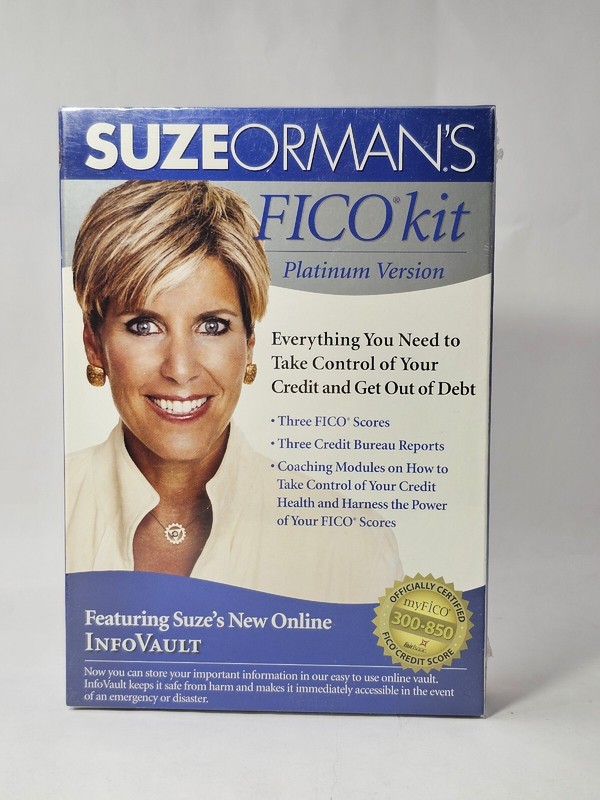 Suzie Orman’s Platinum Verson FICO Kit (PC MAC Compatible) New