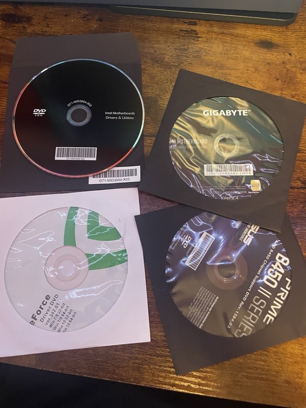 Mixed Brands Driver & Utility DVD Lot