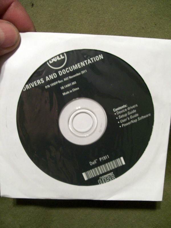 Dell Drivers and Documentation Compact Disc
