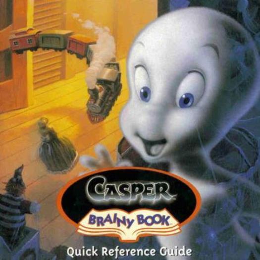 Casper: Brainy Book PC MAC CD learn words spelling shapes friendly ghost game!
