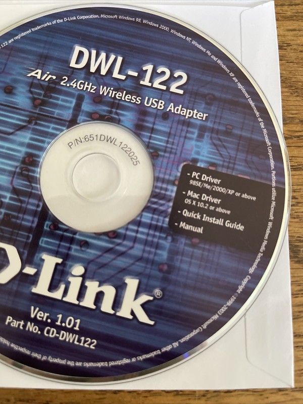 DLink DWL-122 PC Software gallery