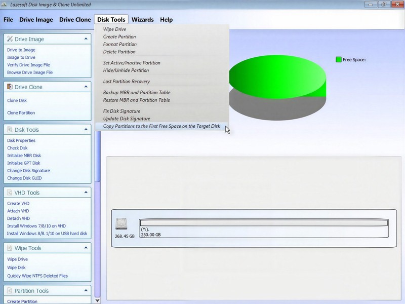 Lazesoft Disk Image & Clone Unlimited Edition Bootable DVD/USB gallery