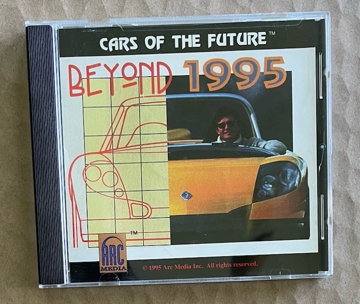 Cars Of The Future Beyond 1995 Arc Media CD-Rom PC & Mac