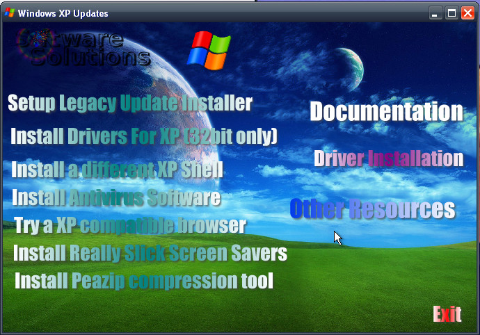 Windows XP 32bit update resources including legacy security updates.