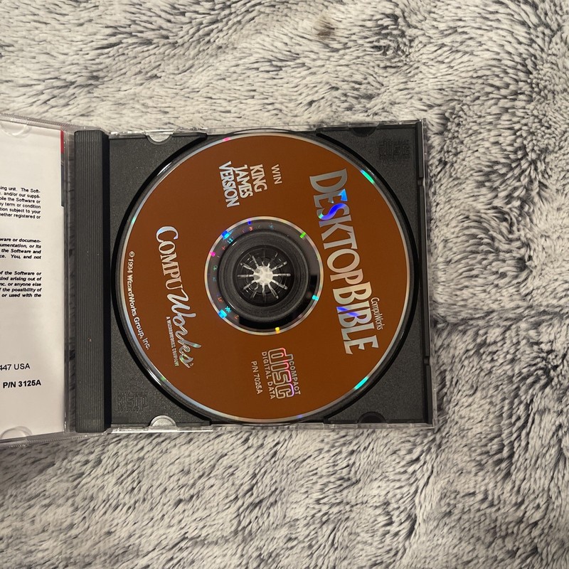 Compuworks Desktop Bible King James Version CD ROM gallery