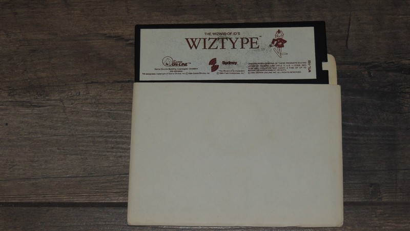 Wizard of ID’s Wiztype Wizard of ID’s Wizmath Commodore 64 C64 5.25′ disk Sierra