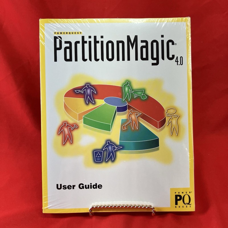 Vintage 1998 Partition Magic 4.0 User Guide With CD / No Box / Factory Sealed #1