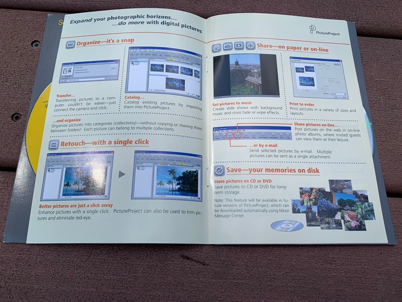 Nikon Picture Project 1.0 Windows & Mac CD-Rom & Reference Manual Disc - 2 Discs gallery