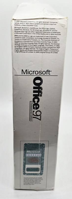 Microsoft Office 97 Professional Edition + Bookshelf Retail 1 User Full Retail gallery