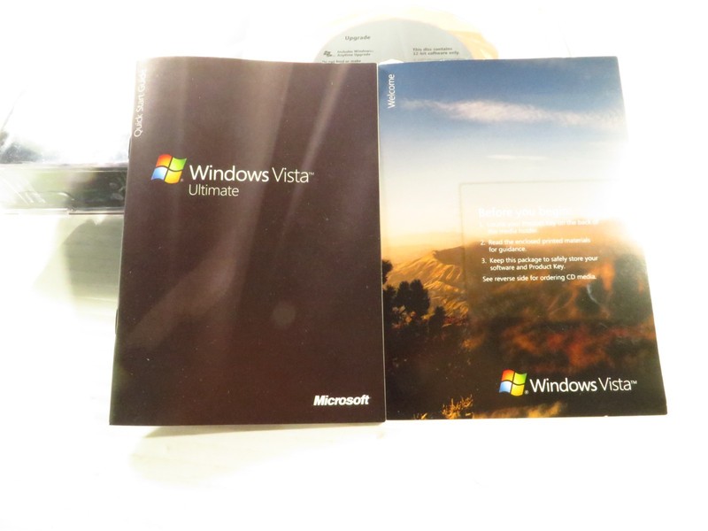 Genuine Microsoft Windows Vista Ultimate Upgrade Version 32/64 Bit W/Product Key gallery