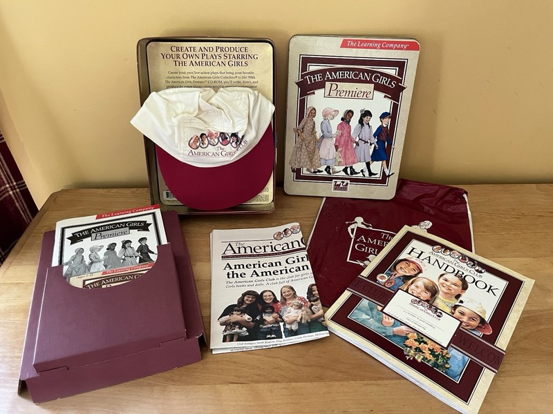 The Learning Company The American Girls Premiere PC Mac Collector Tin Complete