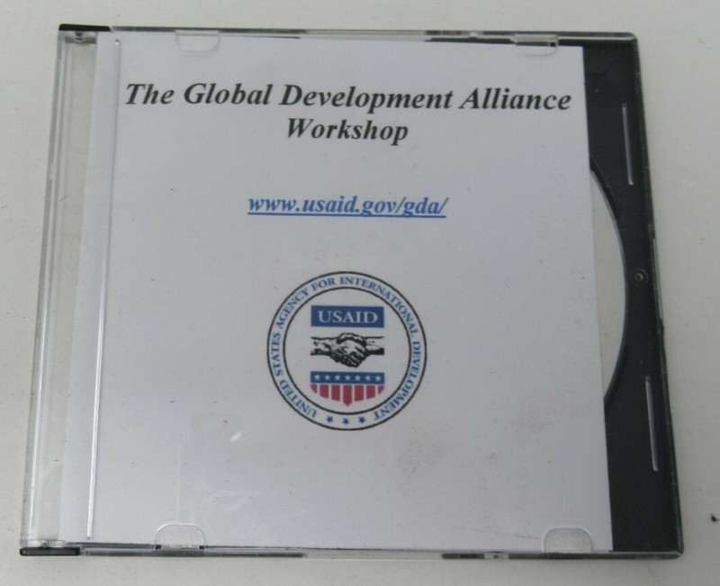 USAID: The Global Development Alliance Workshop CD PowerPoint Presentations+FAQs