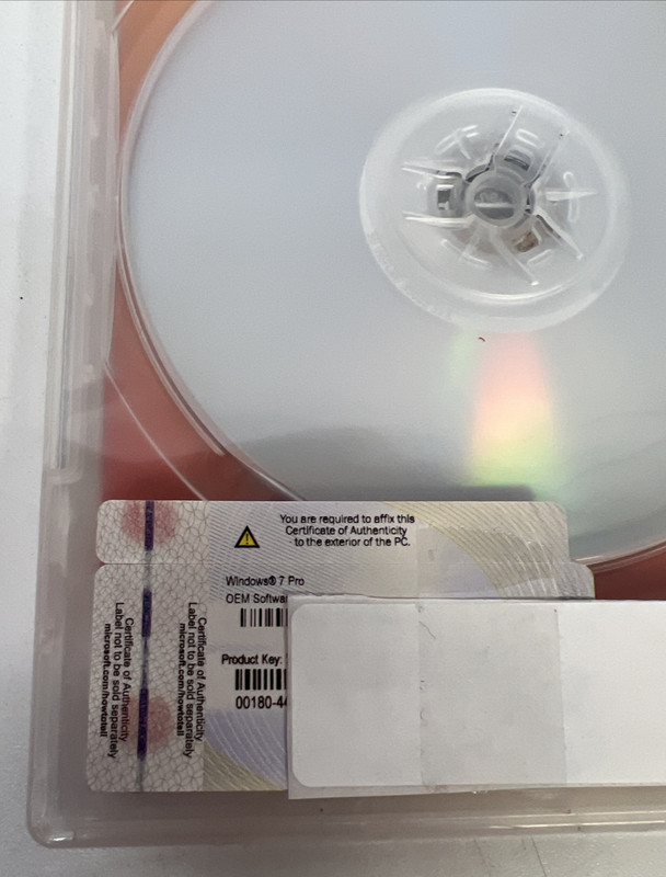 Microsoft OEM System Builders Pack Windows Professional 7 English 64-bit DVD 1PK gallery