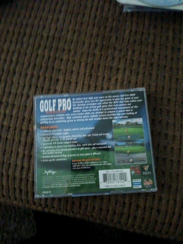 GOLF PRO 2000 DOWNUNDER For PC CD-ROM WINDOWS 3.1/95 SoftKey 1997 gallery
