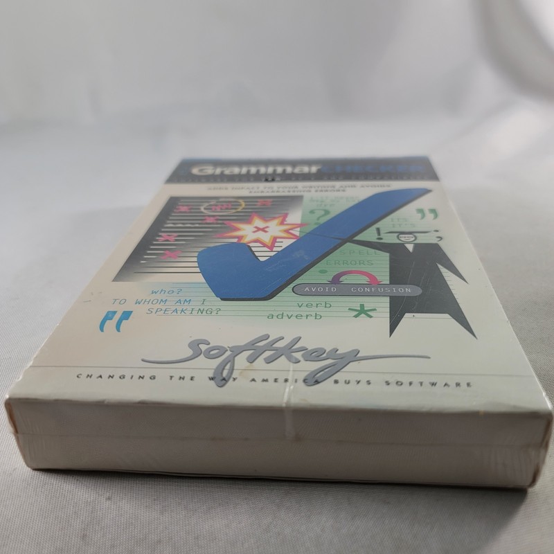 Grammar Checker Softkey Software Sealed IBM compatible 3 1/2 5 1/4 New/Sealed gallery