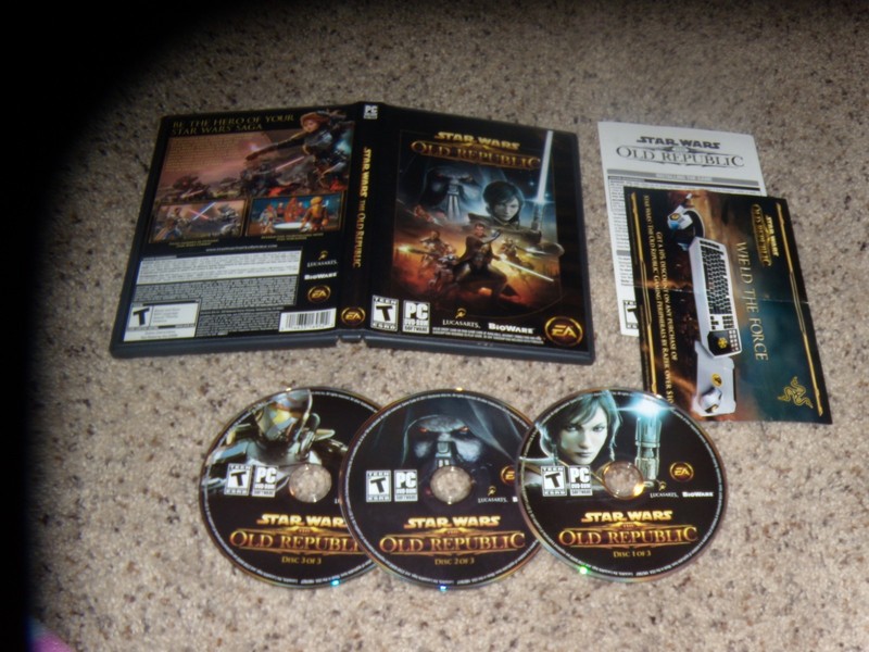 Star Wars the Old Republic (PC, 2011) Game