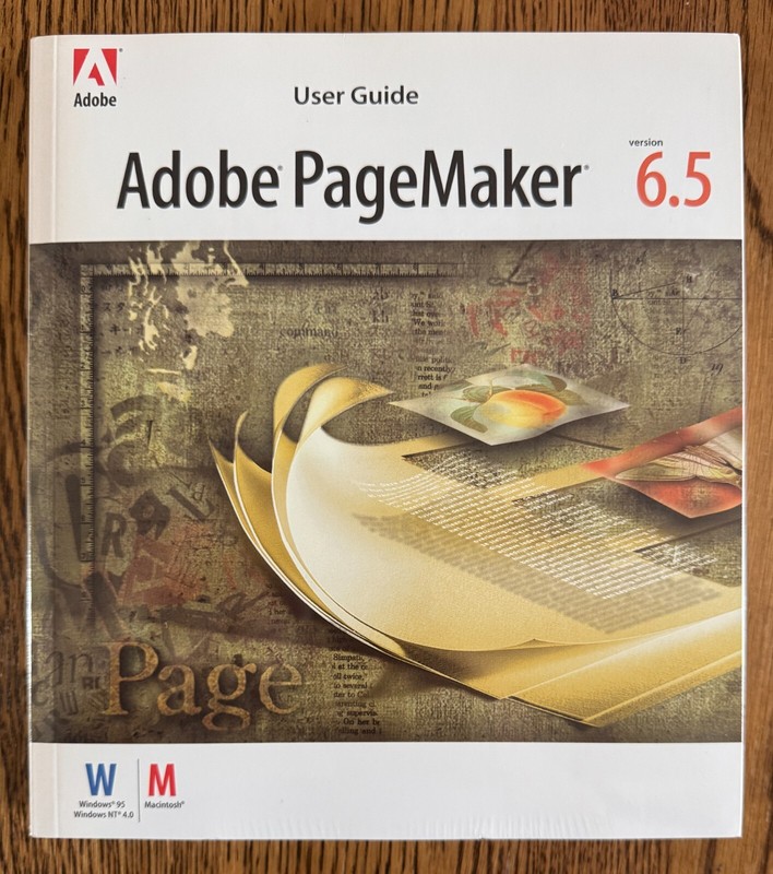 Adobe PageMaker 6.5 – Book Only – NEW