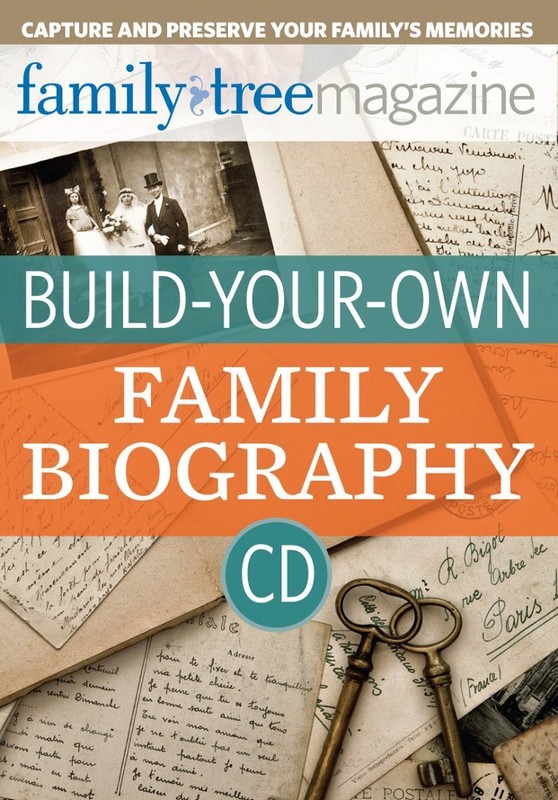 Build-Your-Own: Family Biography (CD, Typable-Printable-Portable, 2016, 52499)