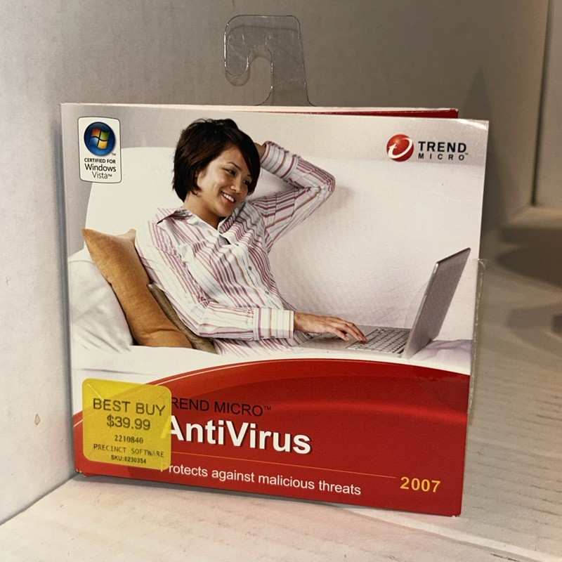 Trend Micro AntiVirus – Certified for Windows Vista – 2007