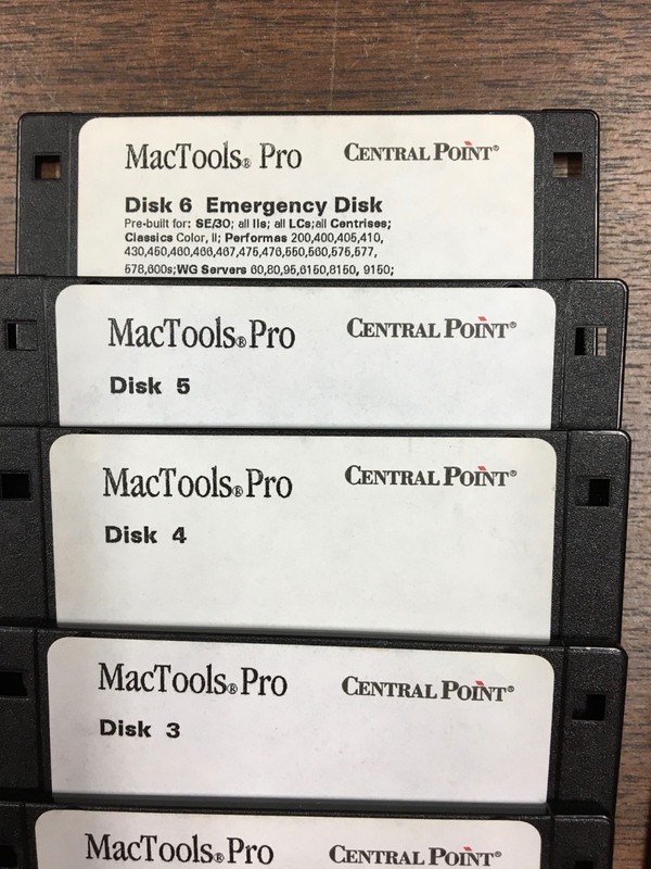 Vintage Macintosh software : MAC TOOLS PRO v4.0 - Manual and Software gallery