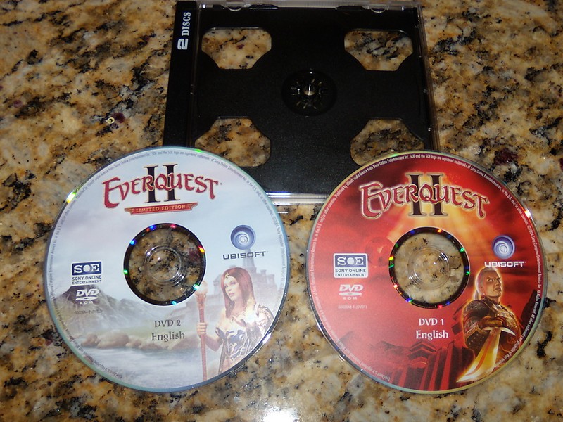 Everquest II Limited Edition Replacement (PC) Game Discs Only