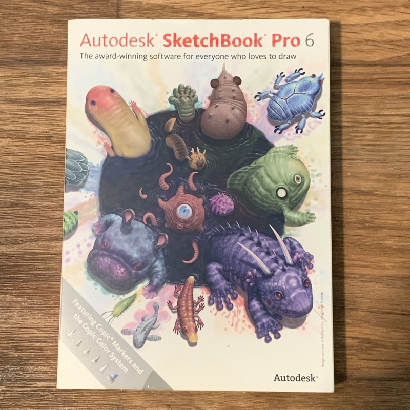 Autodesk SketchBook Pro 6 – Drawing Software for PC & Mac (DVD, 2012)